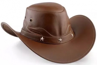 Topi Kulit Asli Koboy